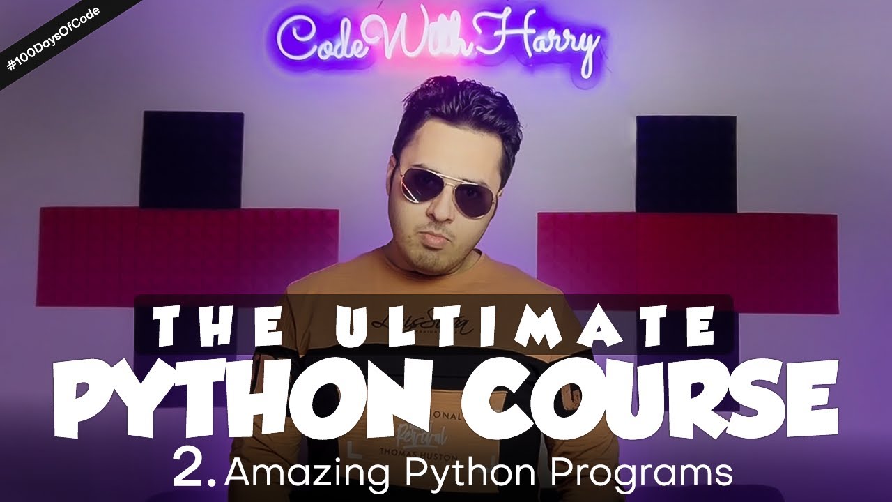 code with harry python